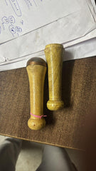 Kansa Face Massager Wood Handle