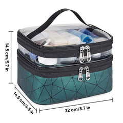 2 Layer Toiletry Bag
