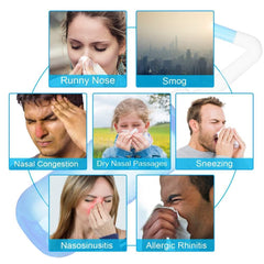 Neti Pot for Sinus Cleaning | BPA-Free Nose Wash Cleaner for Adults & Kids